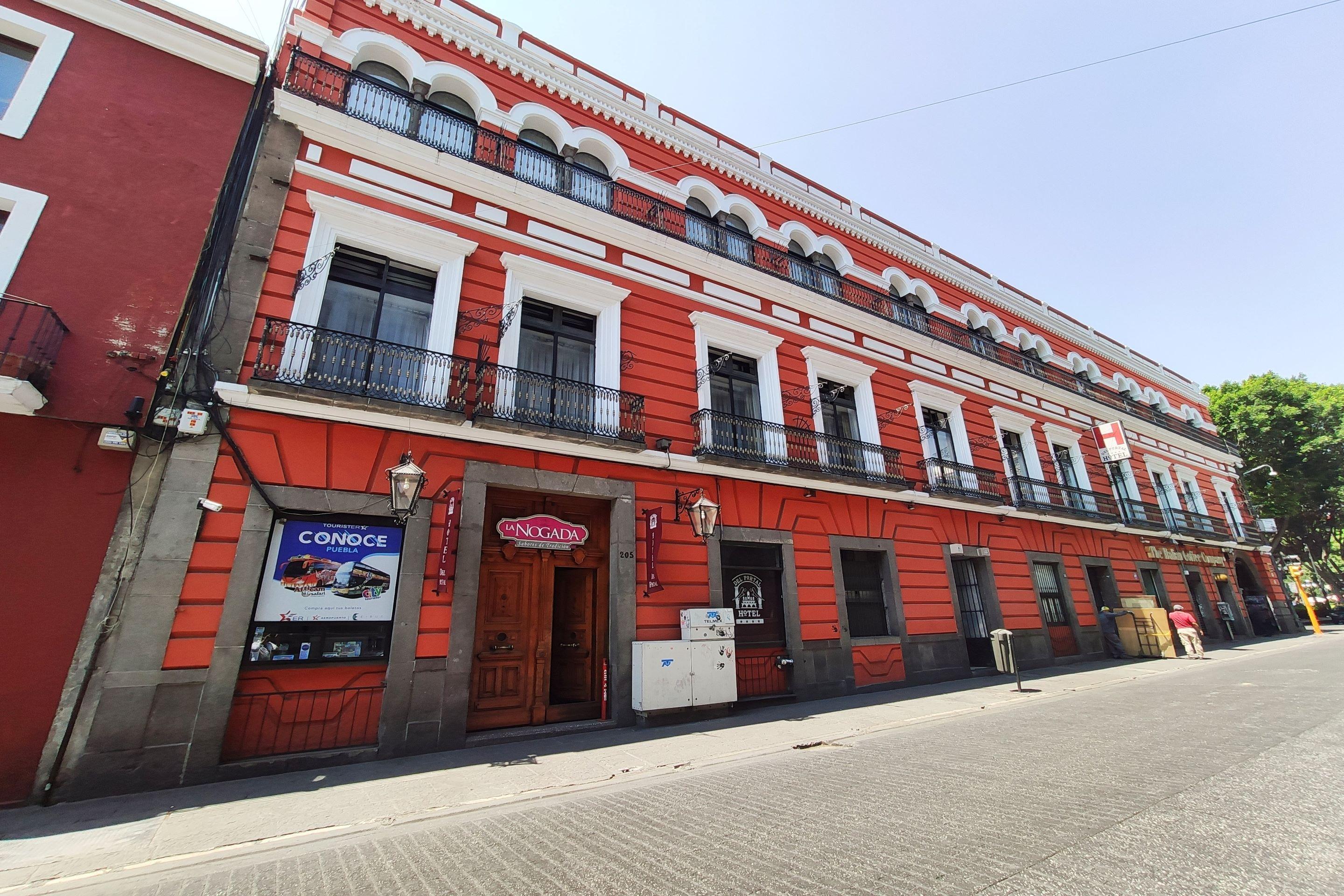 Hotel Del Portal, Puebla de Zaragoza Esterno foto